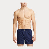 Polo Ralph Lauren Cotton Boxer 3-Pack in White/Blue/Navy