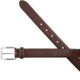 Ralph Lauren Harness Leather Belt In Brown