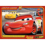 Disney Pixar Cars 3, 4 in a Box - 12 + 16 + 20 + 24 Pieces Puzzle