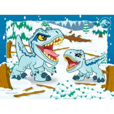 Jurassic World Explorers - 12 + 16 + 20 + 24 Pieces Puzzle