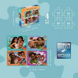 Moana 2 - 12 + 16 + 20 + 24 Pieces