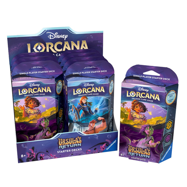 lorcana starter decks uk Disney Lorcana TCG Starter Deck Assortment- Wave 2