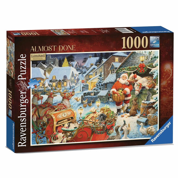 Ravensburger Christmas "Almost Done" 2023 Special Edition No.27 1000 piece Jigsaw Puzzle
