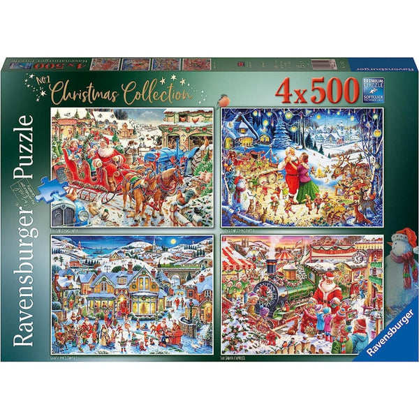 Ravensburger Roy Trower Christmas Collection no.2, 4x 500pc