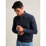 Reiss Blackhall Merino Wool Half-Zip Jumper in