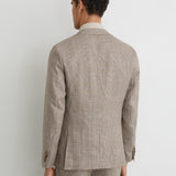 Reiss Blazer Check In Brown