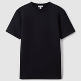 Reiss Bradley Interlock T-Shirt Navy