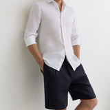 Reiss Core Wicket Chino Shorts In Airforce