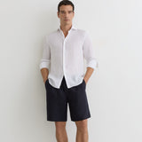 Reiss Core Wicket Chino Shorts In Airforce