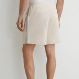 Reiss Crochet Shorts Off White
