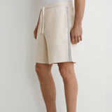Reiss Crochet Shorts Off White