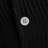 Reiss Cuban Shirt Short Sleeve Textured In Black