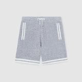 Reiss Drawstring Shorts Soft Blue