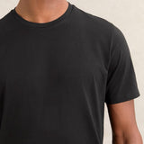 Reiss Flex Stretch-Cotton Loungewear T-Shirts 2 Pack in Black/White