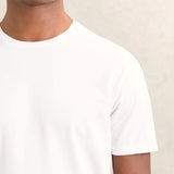 Reiss Flex Stretch-Cotton Loungewear T-Shirts 2 Pack in Black/White