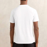 Reiss Flex Stretch-Cotton Loungewear T-Shirts 2 Pack in White