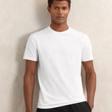 Reiss Flex Stretch-Cotton Loungewear T-Shirts 2 Pack in White