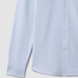 Reiss Greenwich Slim-Fit Button-Down Collar Cotton Oxford Shirt in Soft Blue