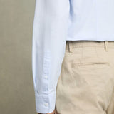 Reiss Greenwich Slim-Fit Button-Down Collar Cotton Oxford Shirt in Soft Blue