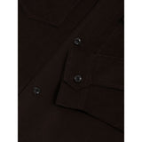 Reiss Kai Cotton Corduroy Twin-Pocket Overshirt in Brown