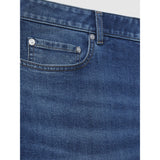 Reiss Maddison Tapered Slim-Fit Jeans in Mid Blue Wash
