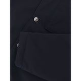 Reiss Parker Lightly-Padded Patch-Pocket Overshirt in Navy