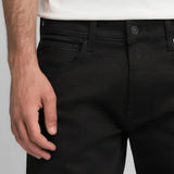 Replay Grover Straight-Fit Jeans In Black