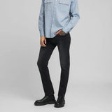Replay Grover Straight-fit Jeans In Dark Grey