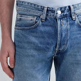 Replay Grover Straight-fit Jeans In Medium Blue
