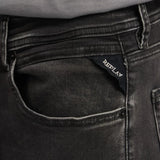 Replay Grover Straight-Fit Jeans Mid Wash Grey