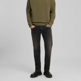 Replay Grover Straight-Fit Jeans Mid Wash Grey