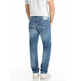 Replay Jeans Straight Medium Blue