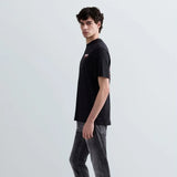 Replay Relaxed-Fit T-Shirt with Fiji Print in Black
