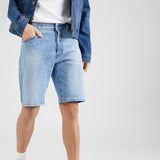 Replay Tapered Shorts Light Blue