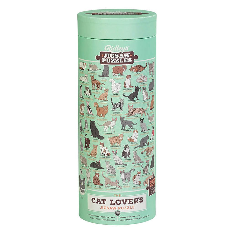 Ridley's Games Cat Lovers Jigsaw Puzzle 1000 Pieces