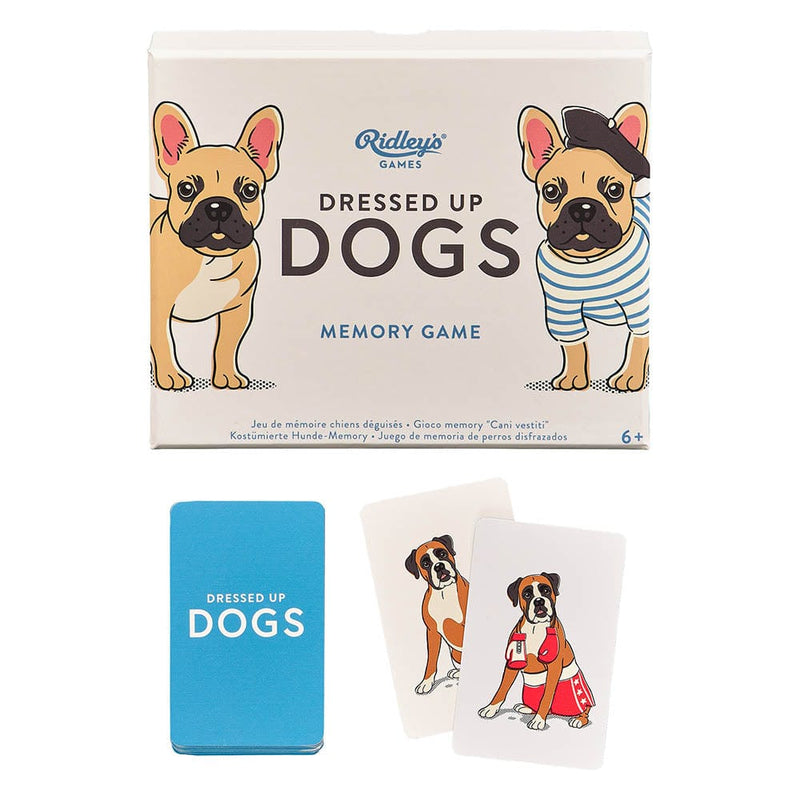 Ridley's Games Dressed Up Dogs Memory Game