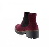 Rieker Chunky Elasticated Women's Chelsea Boots in Purple