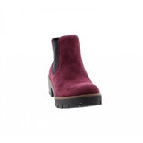 Rieker Chunky Elasticated Women's Chelsea Boots in Purple
