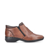 Rieker Low Ankle Boot In Muskat