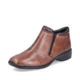 Rieker Low Ankle Boot In Muskat