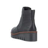 Rieker Slip-on Ankle Boot In Black