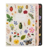 Rifle Paper Co Curio stitched notebooks