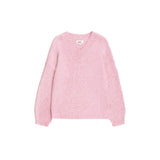 Ro&Zo Marl Knit Jumper in Pink