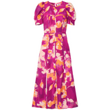 Ro&Zo Niamh Binding Detail Occasion Dress In Pink