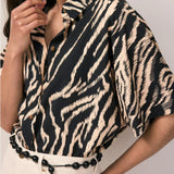 Ro&Zo Zebra Print Shirt