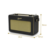 Roberts Radio Revival Icon in Black