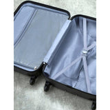 Rock Luggage Byron 4 Wheel Hardsell Medium Suitcase 64cm - Charcoal