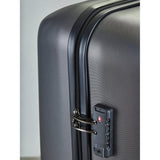 Rock Luggage Byron 4 Wheel Hardsell Medium Suitcase 64cm - Charcoal