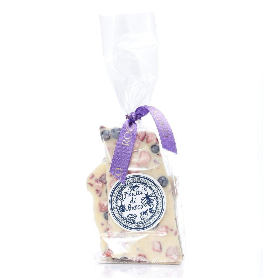 Rococo Broken White Chocolate with Mixed Berries