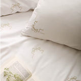 Historic Royal Palaces - Bow Double Duvet Cover Set In White